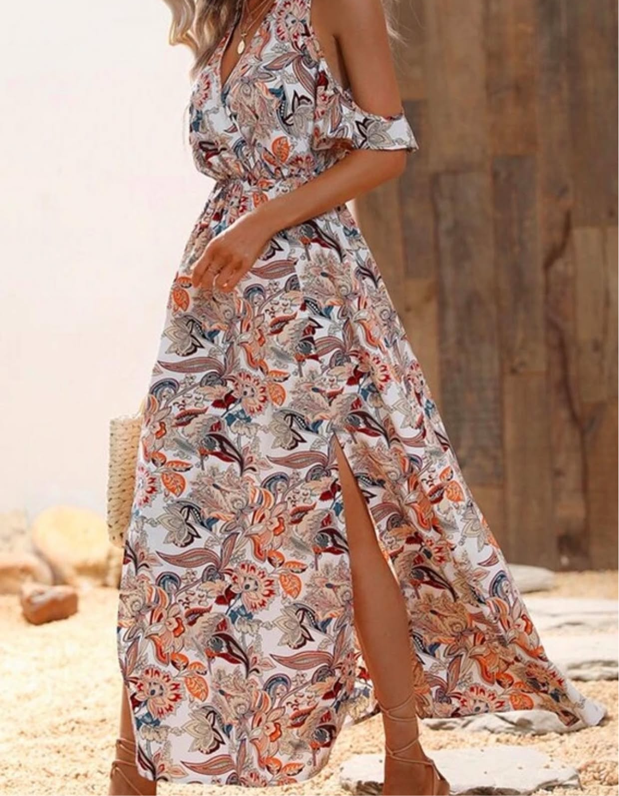 Printed dress