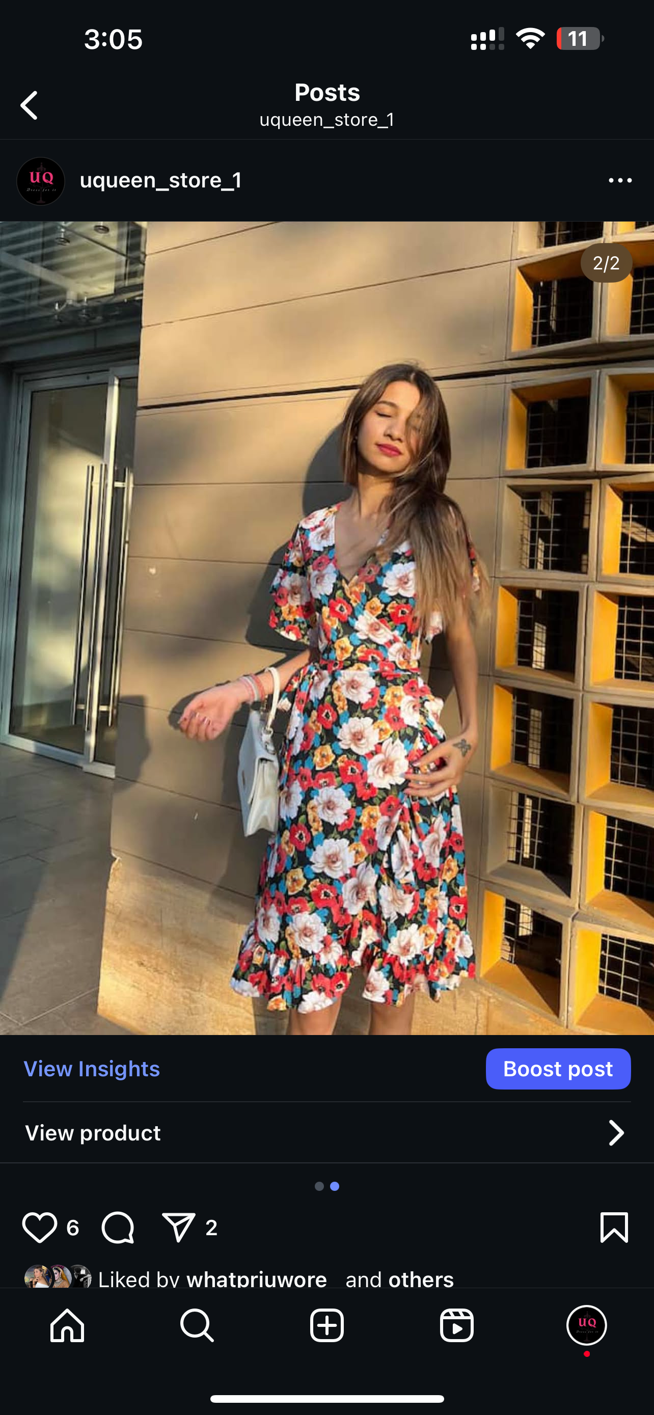 Floral dress