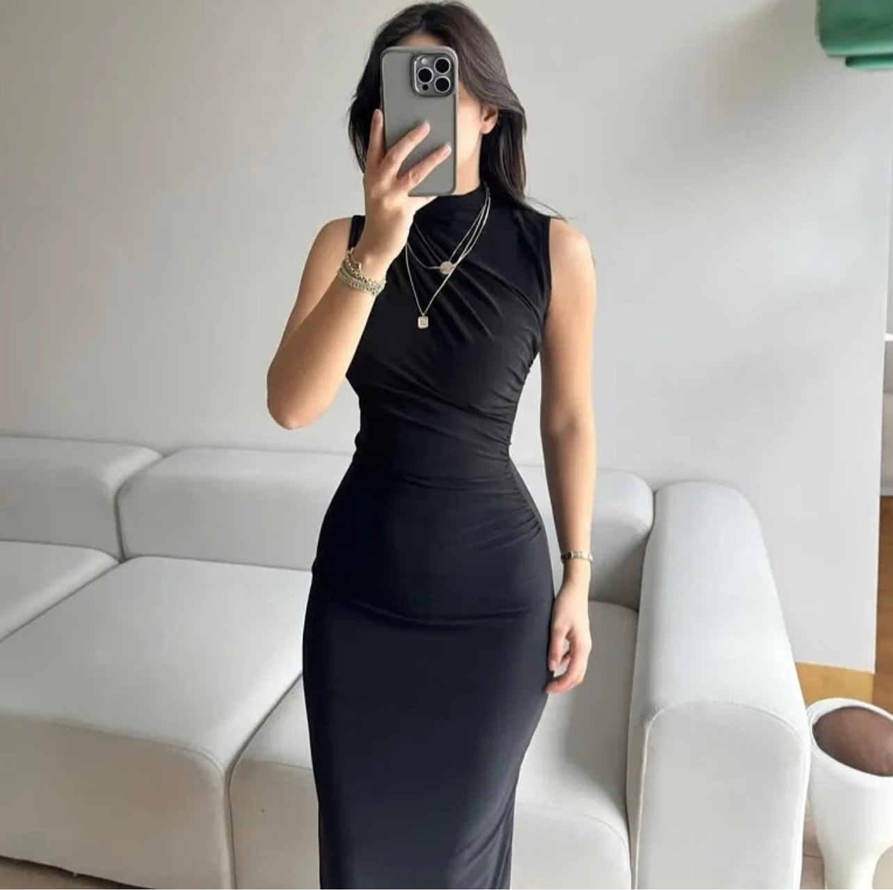 halter neck dress