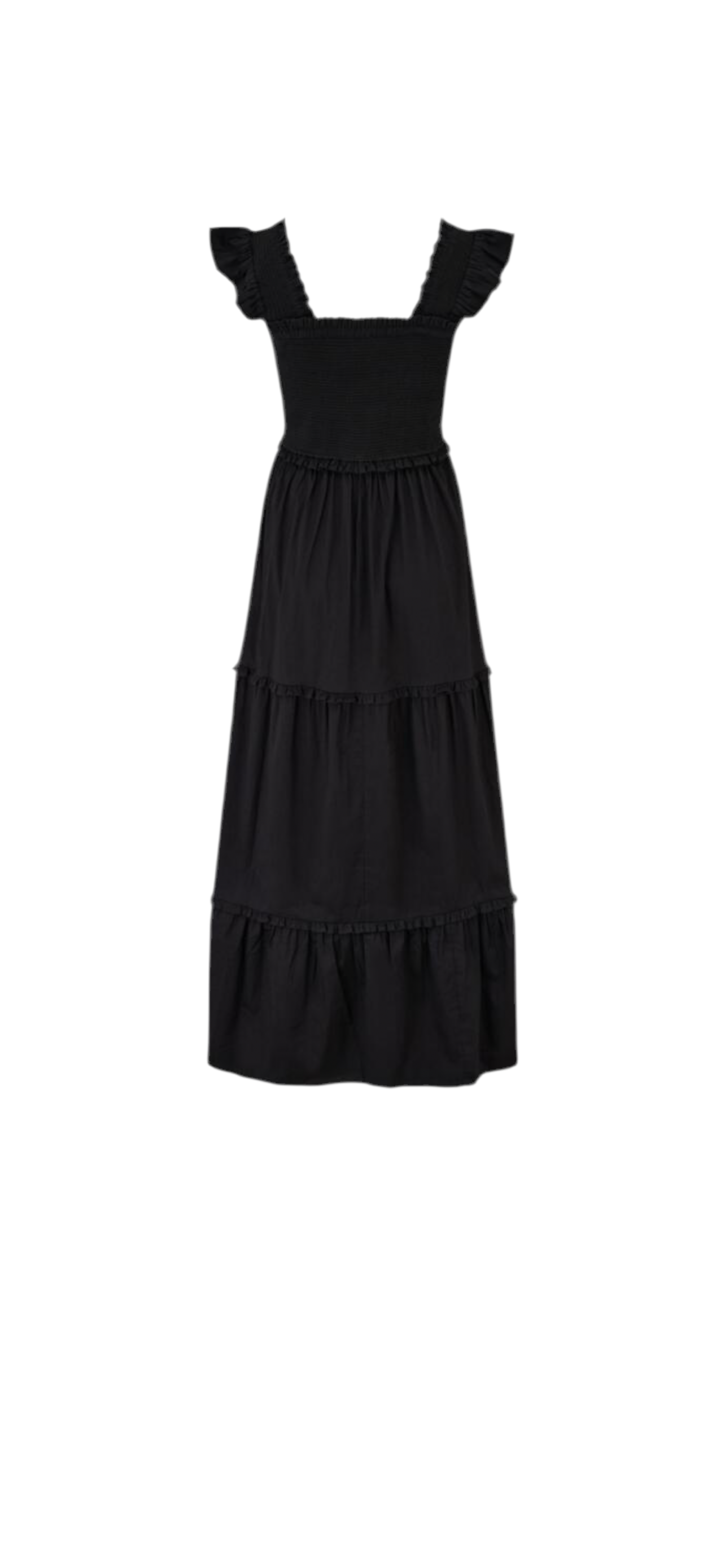 Ruffle sleeved dress