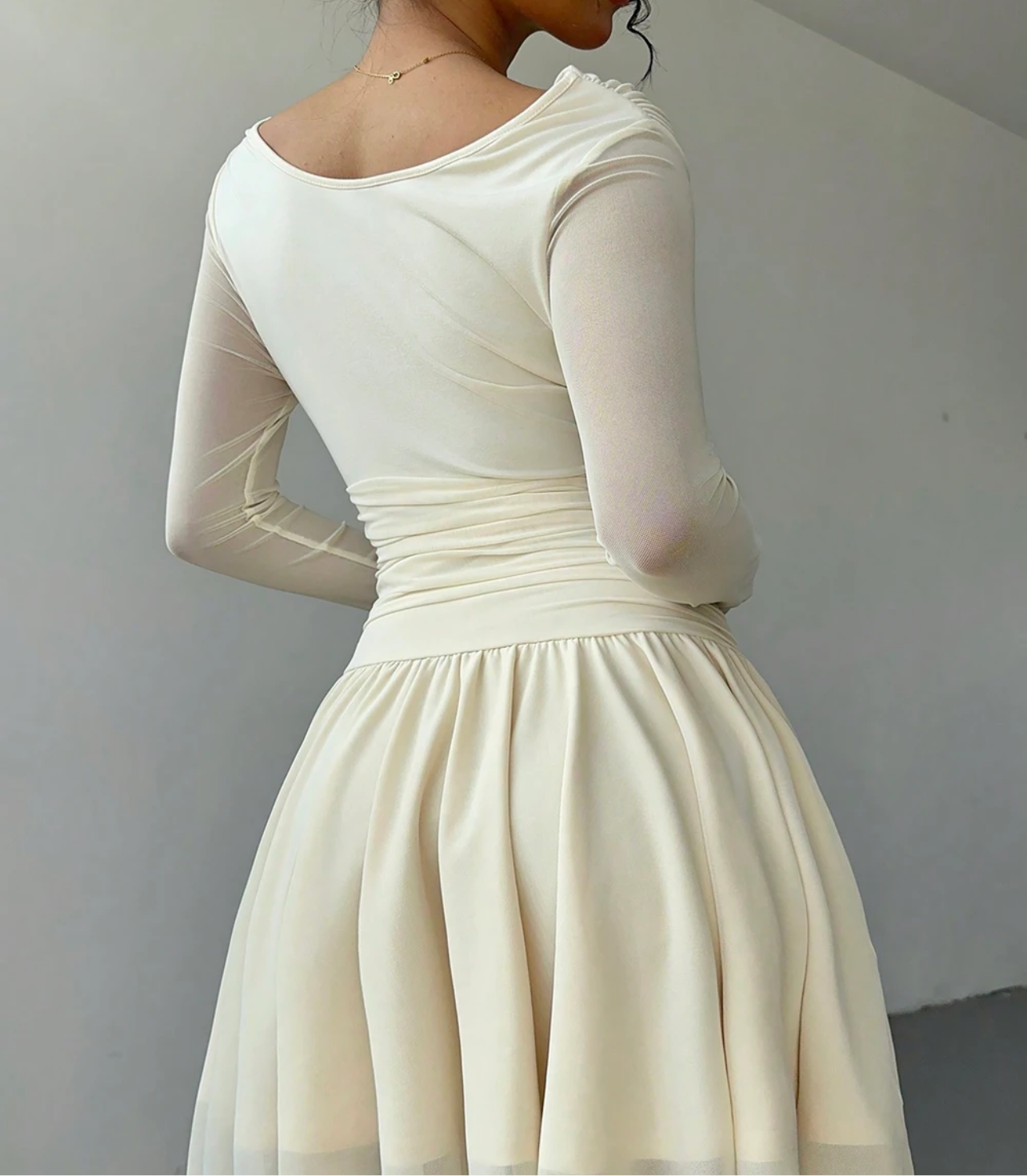 Off white dress