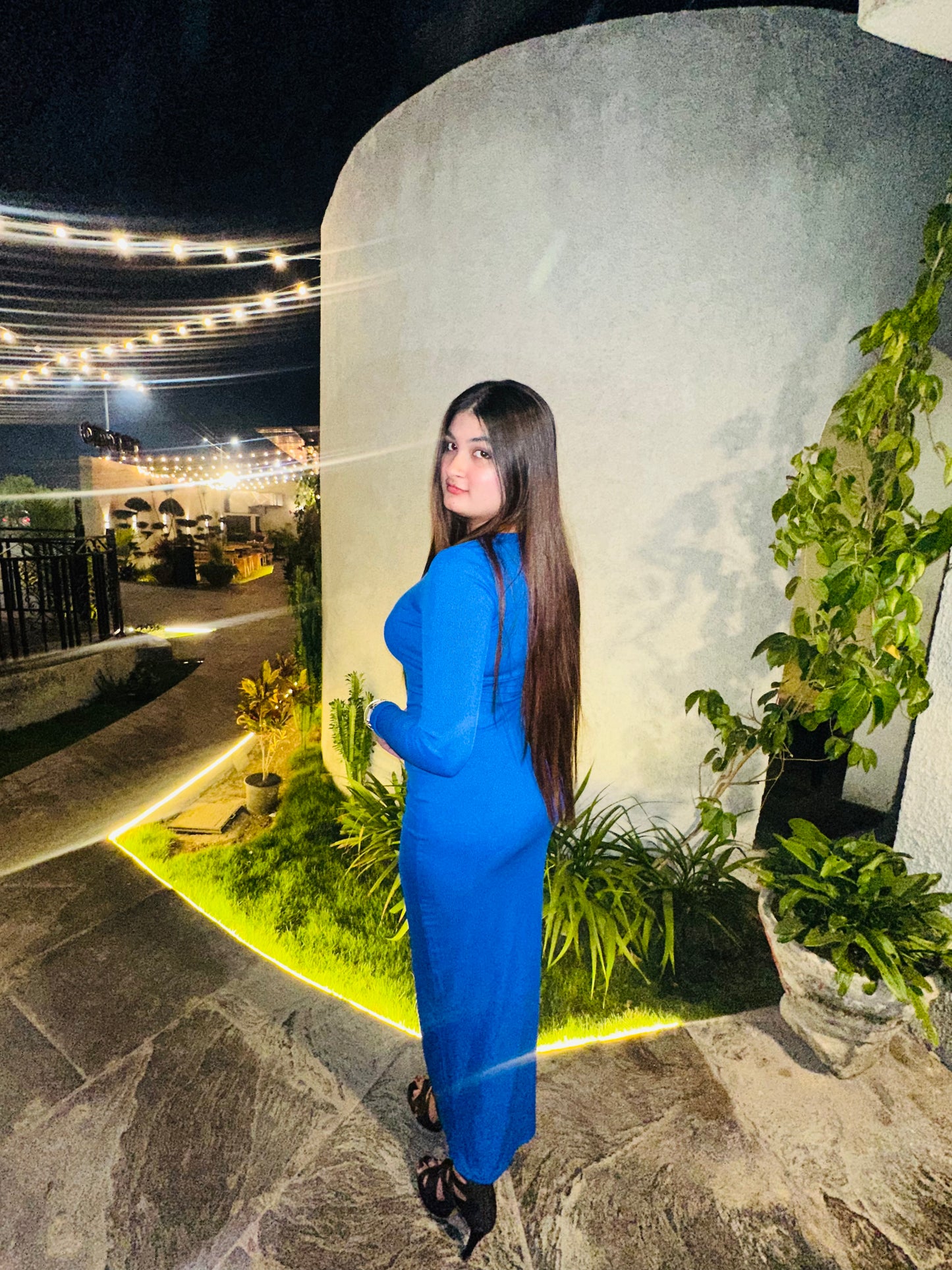 Bodycon maxi dress