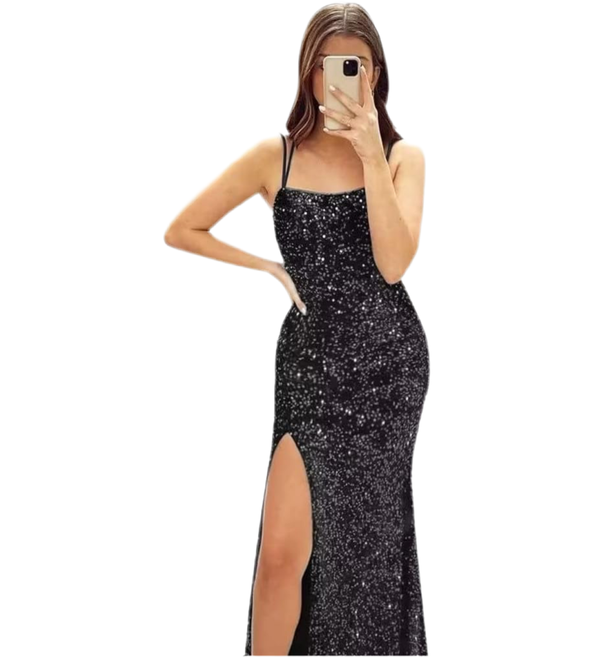 Sequenced bodycon dress