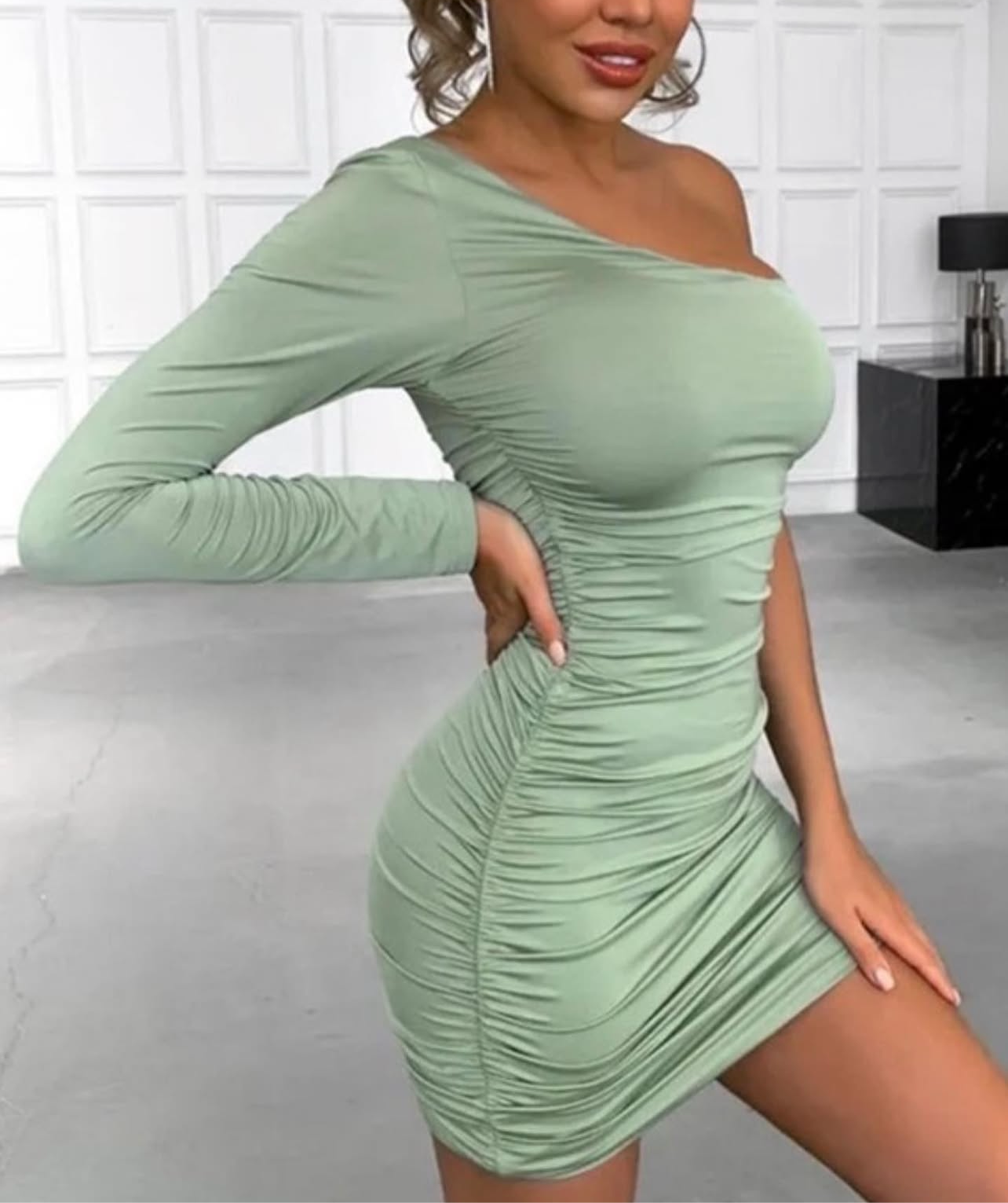 one sided dress