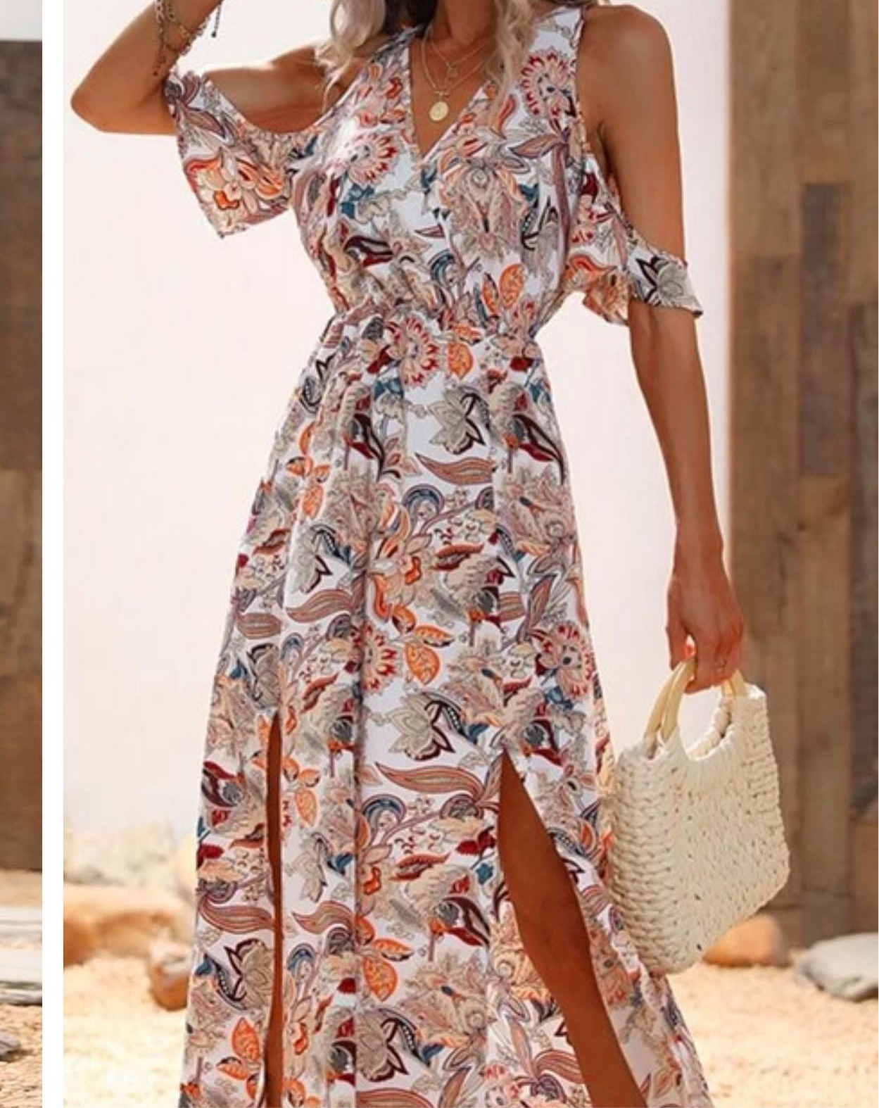 Printed dress