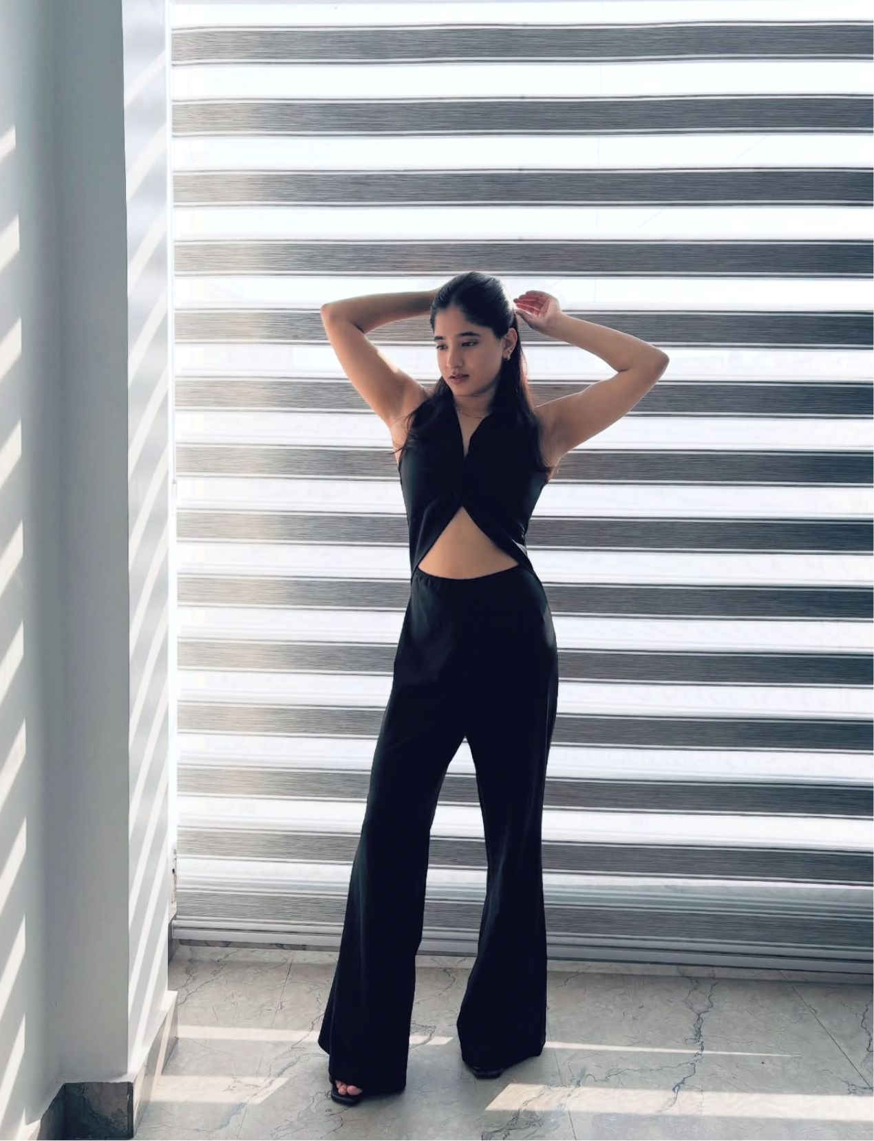Black jumpsuit
