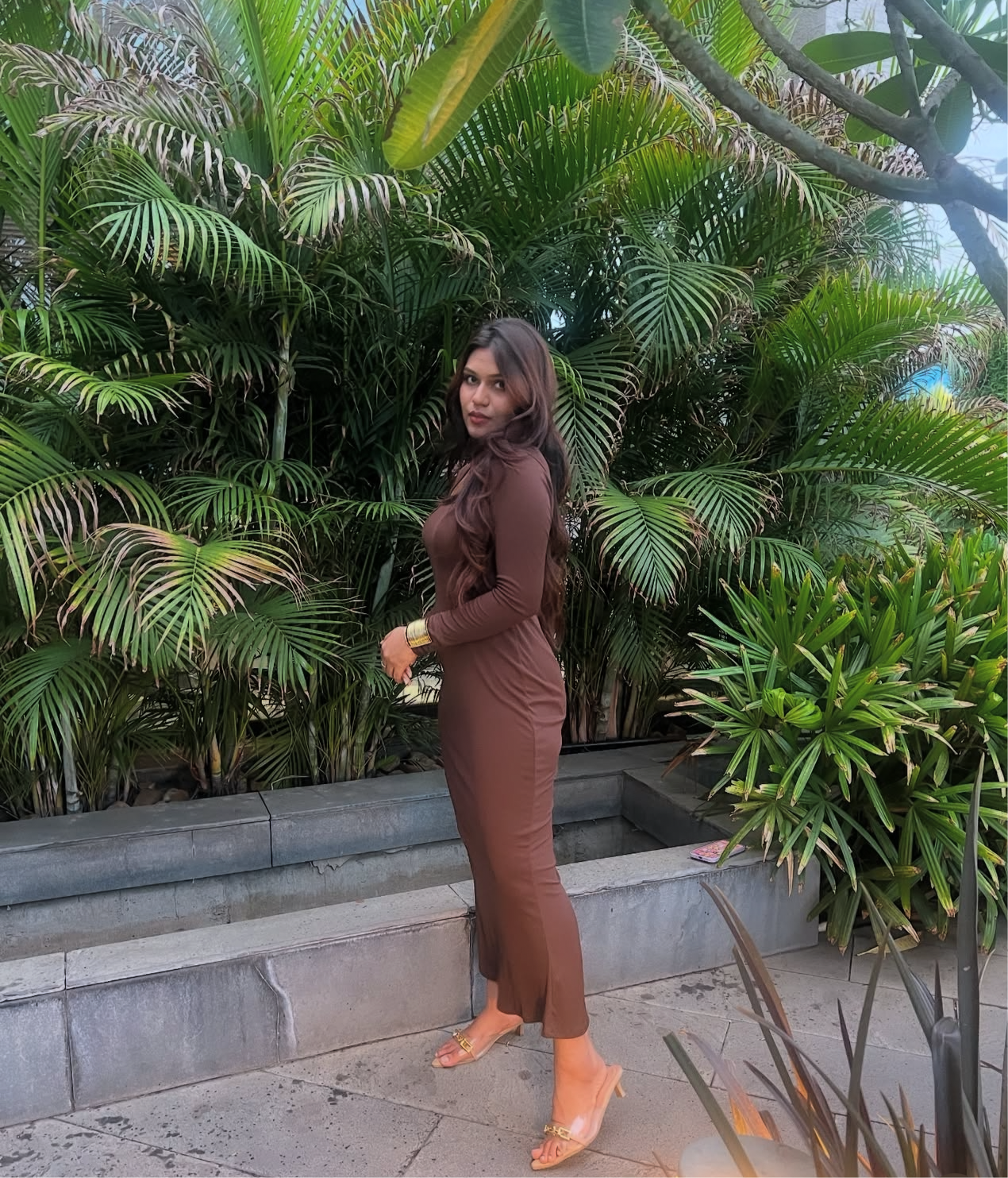 Bodycon maxi dress