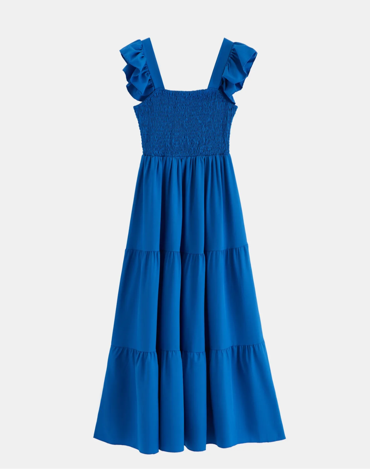 Ruffle sleeved dress