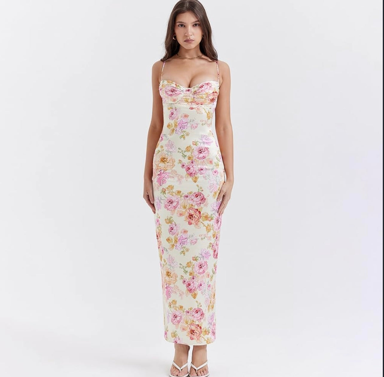 Floral maxi dress