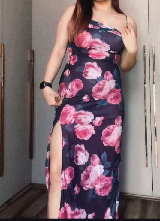 Floral maxi dress
