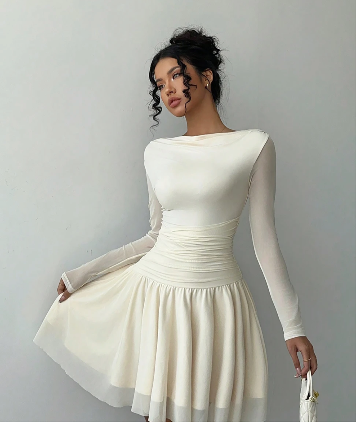 Off white dress