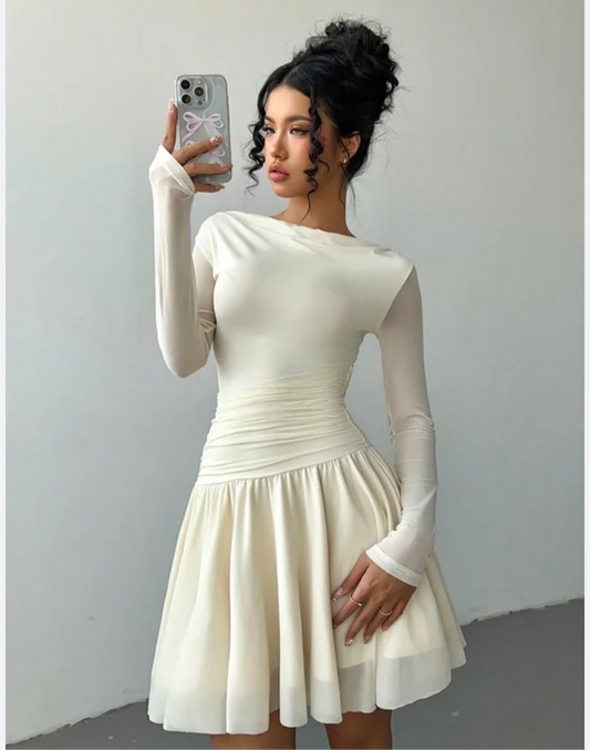 Off white dress