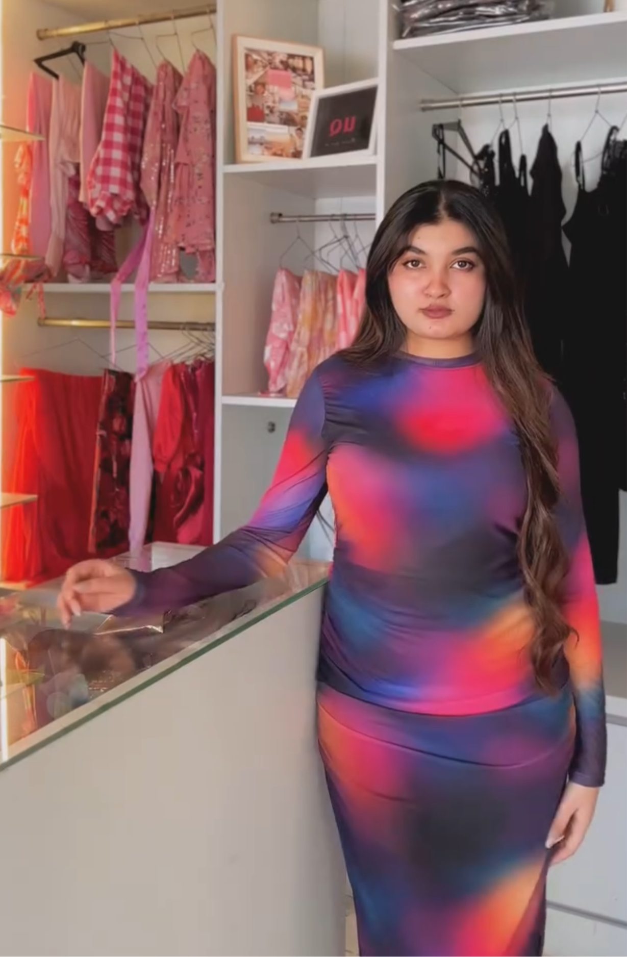 Bodycon mesh dress