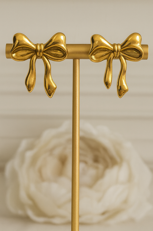 Bow earrings