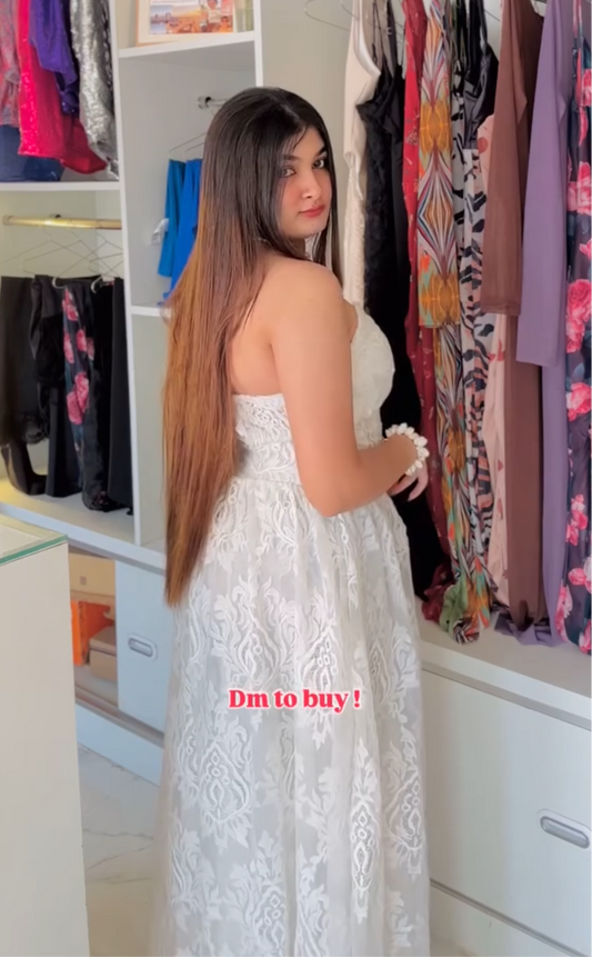 White fairy dress
