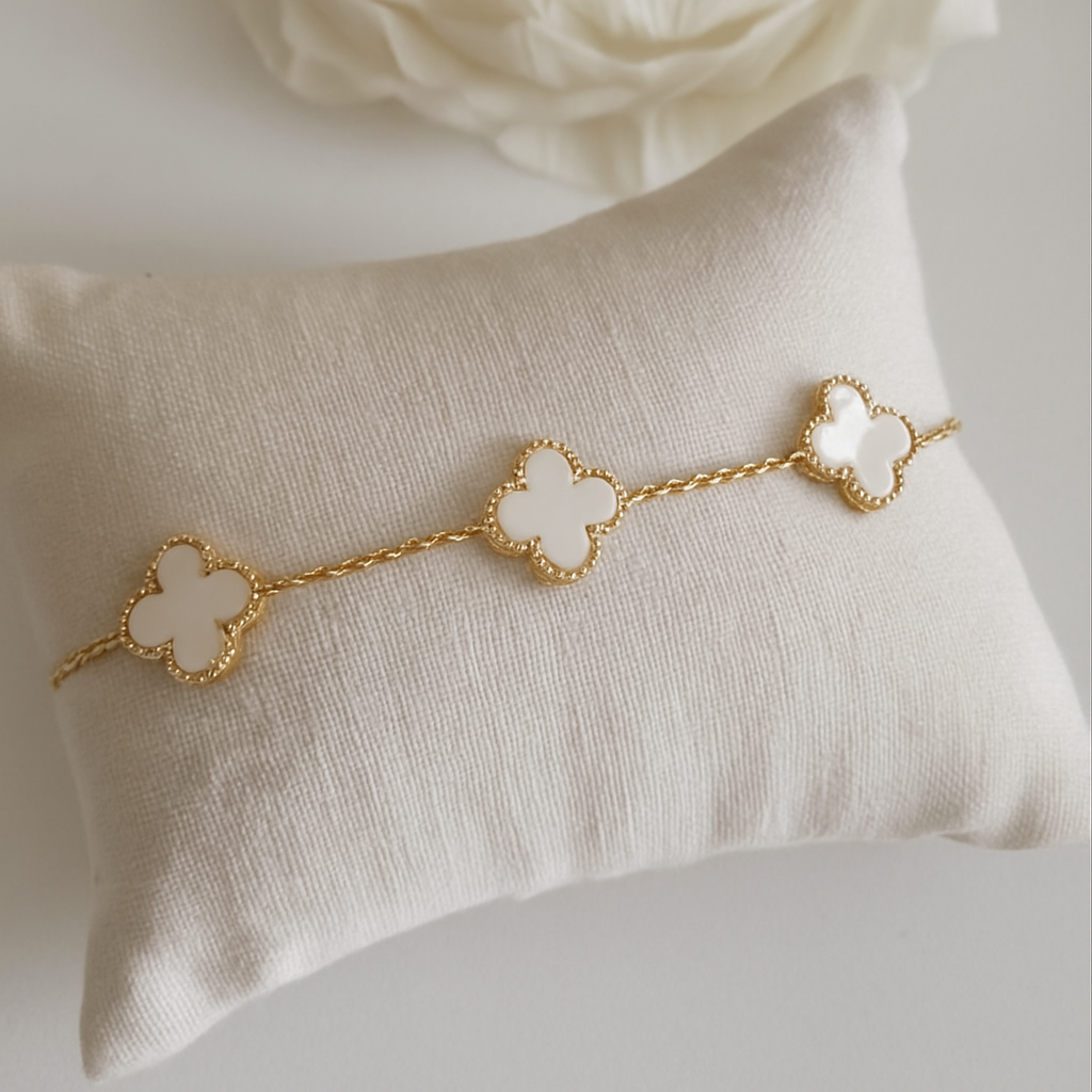 White clover bracelet