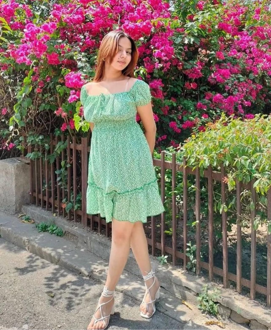 Green dress
