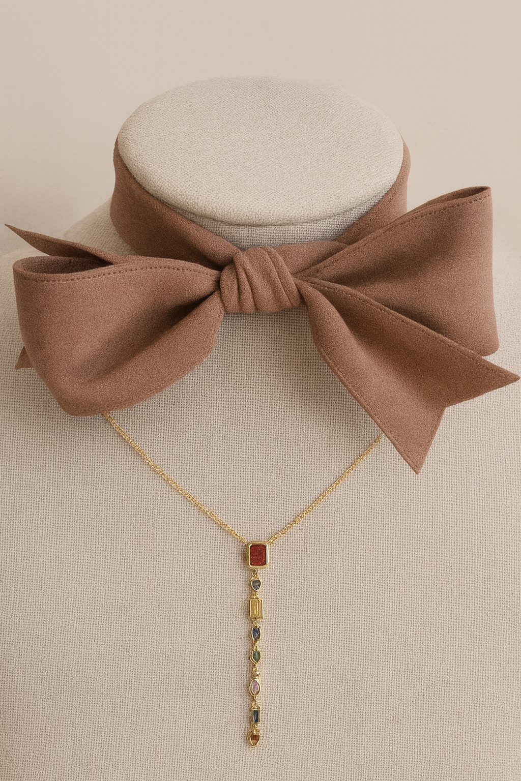 Trendy charm necklace