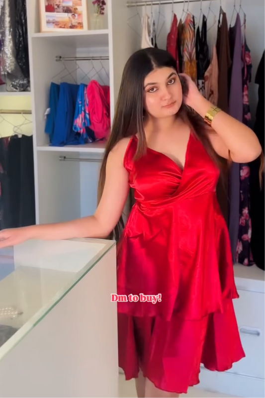 Satin dress