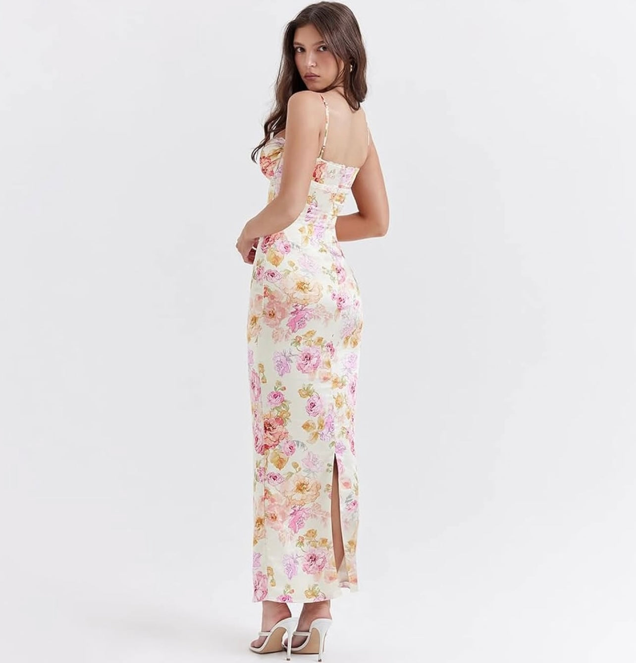 Floral maxi dress
