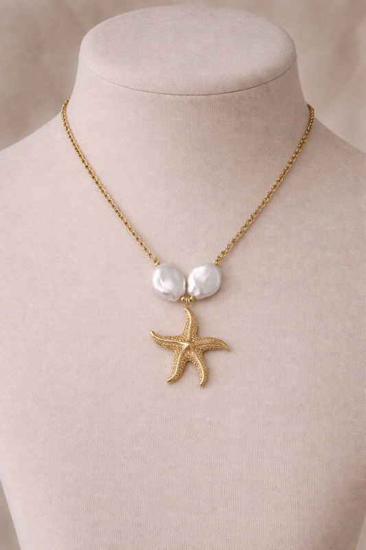 Starfish necklace
