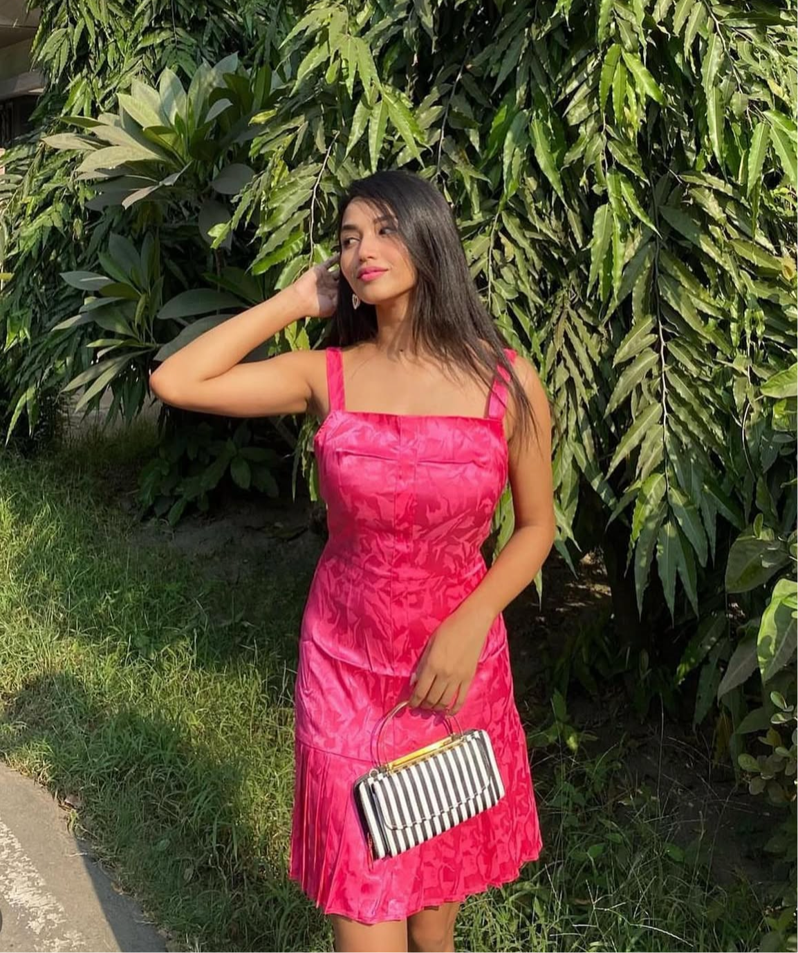 Pink dress